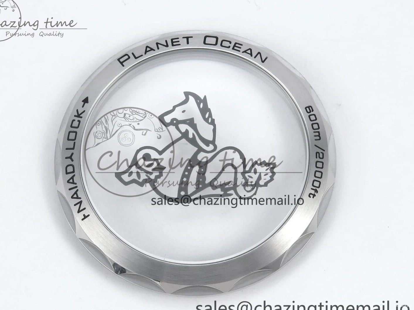 0416 Bold Seamaster Planet Ocean 600M 43.5mm SS SCF 1:1 Best Edition Green Bezel Gray Dial on Green Rubber Strap A8900 Super Clone 7666